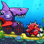 Play Car Eats Car: Underwater Adventure now!