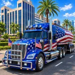 Play Game American Truck Driver Game now !