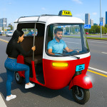 Play City Auto Rickshaw Game now!