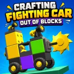 Play Game Crafting Fighting Car Out Of Blocks now !