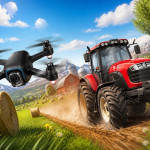Play Drone vs Tractor Challenge now!
