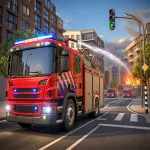 Play Game Fire Truck Rescue simulator now !