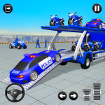 Play Grand Police Transport Truck now!