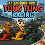 Play Italian Brainrot Tung Tung Racing now!