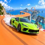 Play Game Mega Ramp Car Stunts GT Racing now !