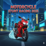 Play Motorcycle Stunt Racing 2025 now!