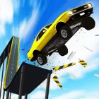 Ramp Jump Car Crash