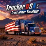 Play Game Trucker USA: Truck Driver Simulator now !