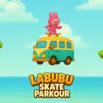 Labubu Skate Parkour